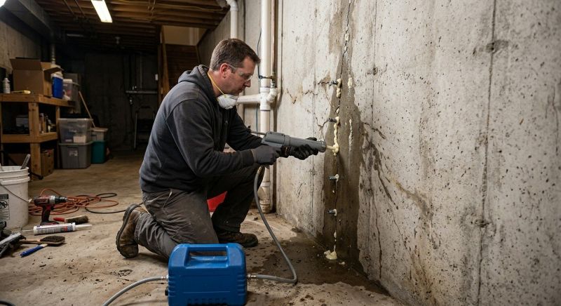 Basement Foundation Repair in Gaston County, NC