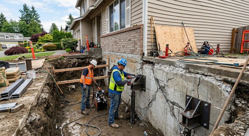 Building Foundation Repair in Fort Mill, SC