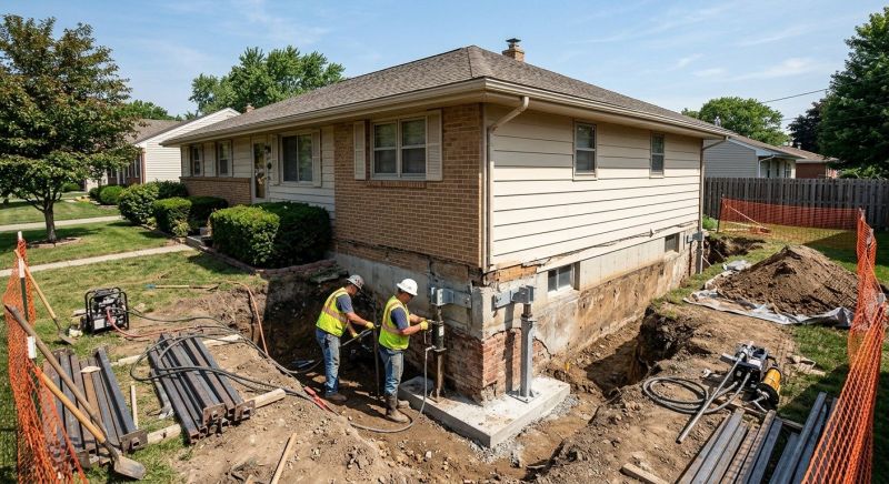 Building Foundation Repair in Gastonia, NC