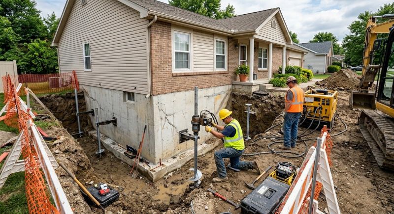 Building Foundation Repair in Lancaster, SC