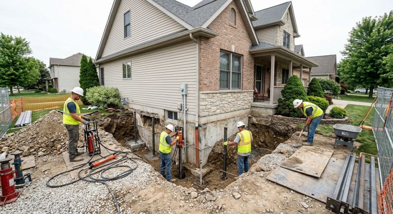 Building Foundation Repair in Mecklenburg County, NC