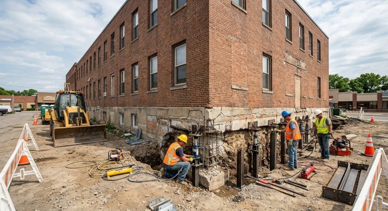 Commercial Foundation Repair in Rock Hill, SC