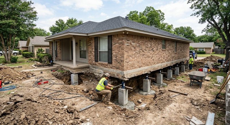 Concrete Foundation Leveling in Charlotte, NC