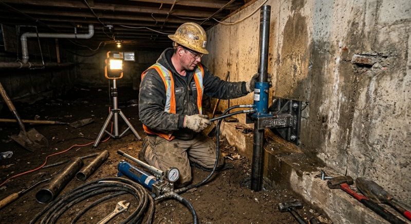 Concrete Foundation Leveling in Gaston County, NC