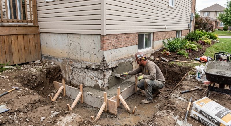 Concrete Foundation Repair in Mecklenburg County, NC
