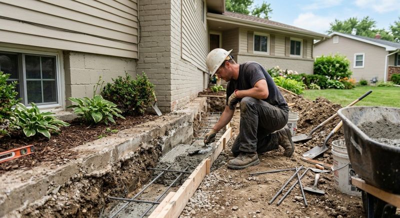 Concrete Foundation Repair in Waxhaw, NC