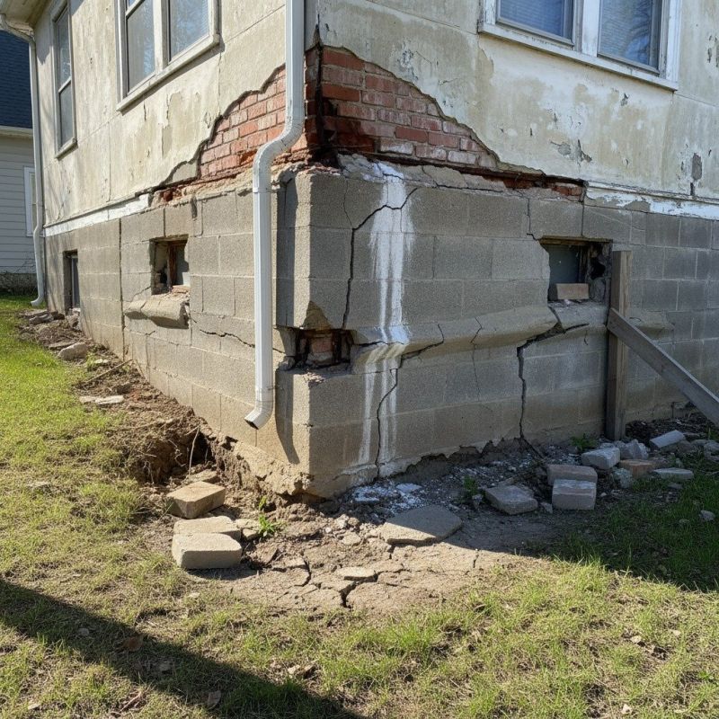 Cracked Foundation Repair in Rock Hill, SC