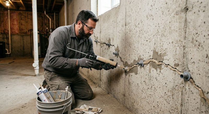 Cracked Foundation Repair in York County, SC