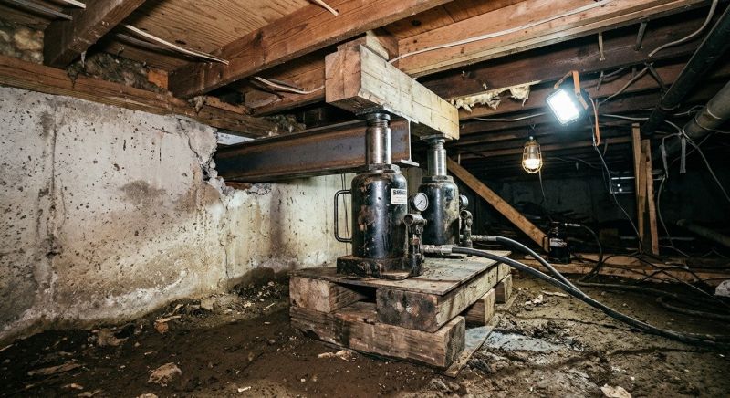 Foundation Jacking in Belmont, NC