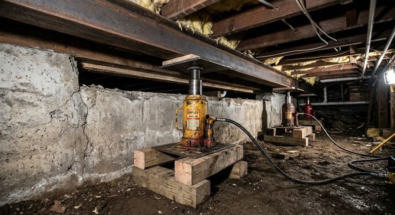 Foundation Jacking in Lancaster County, SC