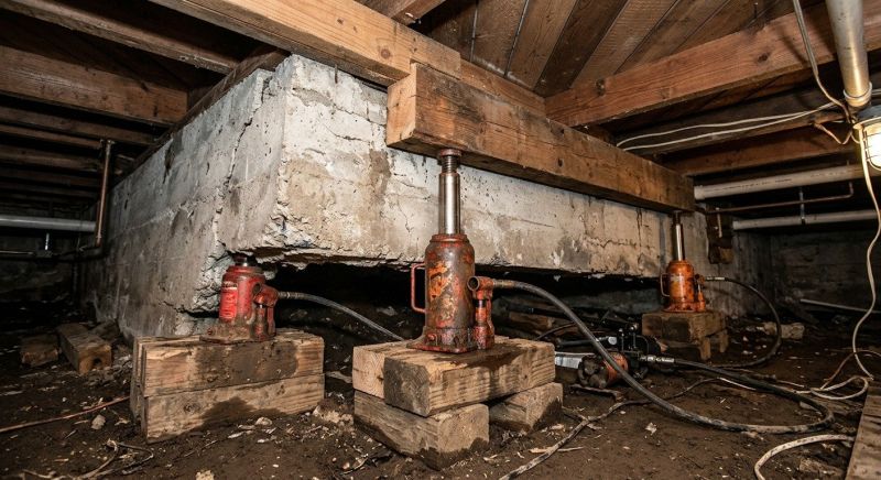 Foundation Jacking in Rock Hill, SC