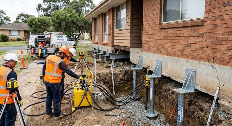 Foundation Jacking in Matthews, NC