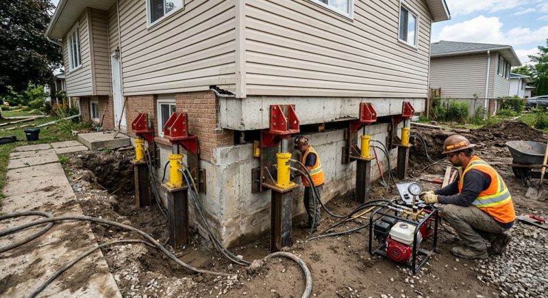Foundation Lifting in Edgemoor, SC