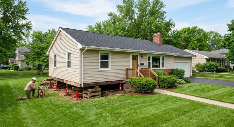 Foundation Lifting in Gaston County, NC