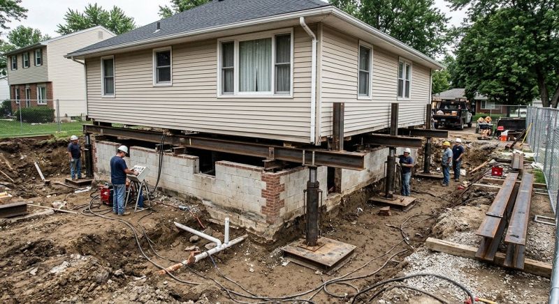 Foundation Lifting in Lancaster, SC