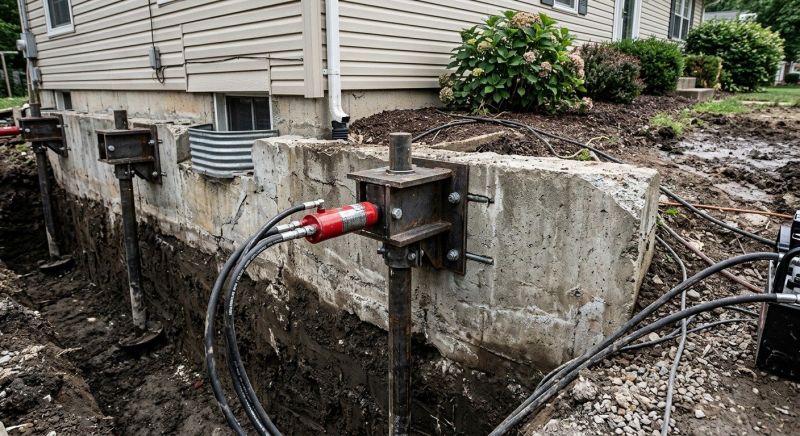 Foundation Pier Leveling in Rock Hill, SC