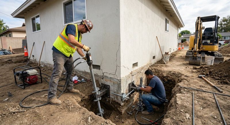 Foundation Stabilizing in Lancaster County, SC