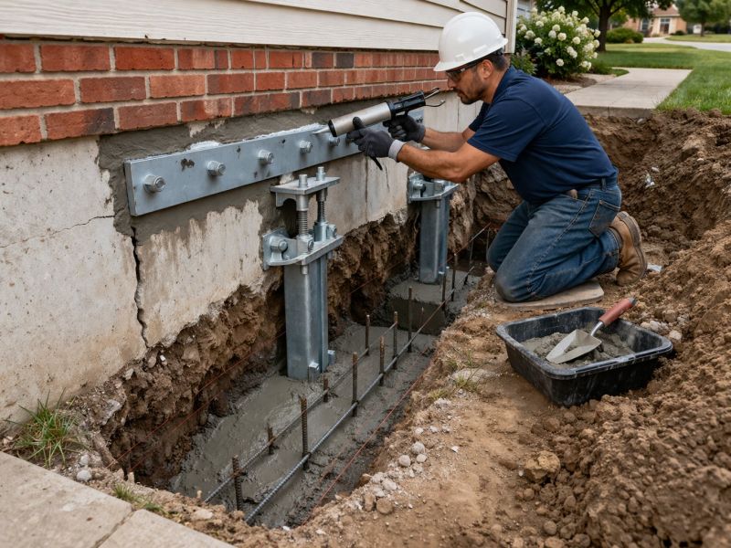 Home Foundation Repair in Clover, SC