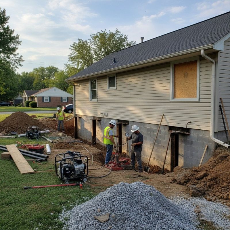 Home Foundation Repair in Waxhaw, NC