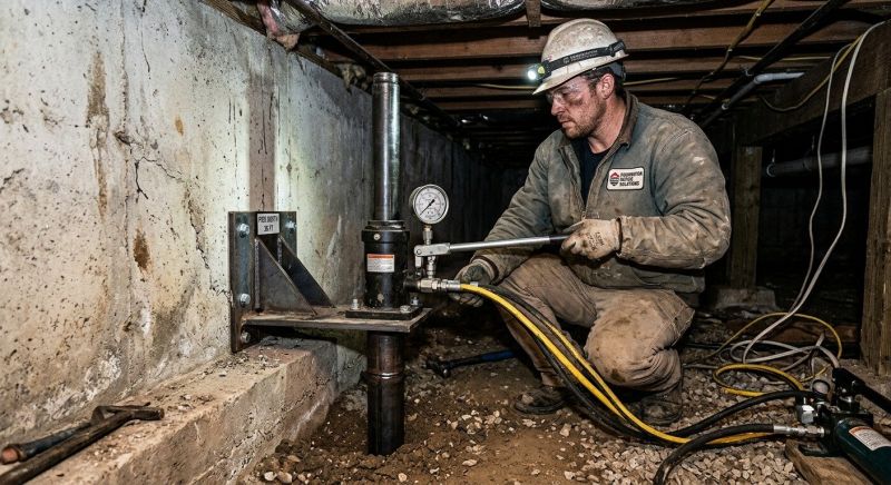 Settling Foundation Service in Gastonia, NC