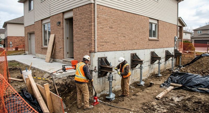 Structural Foundation Repair in Edgemoor, SC